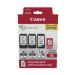 Canon OEM 2xPG-545XL, 1xCL-546XL, Photo Paper Ink Pack