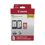 Canon OEM 1xPG-545, 1xCL-546, Photo Paper Ink Pack