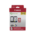 Canon OEM 1xPG-575, 1xCL-576, Photo Paper ink
